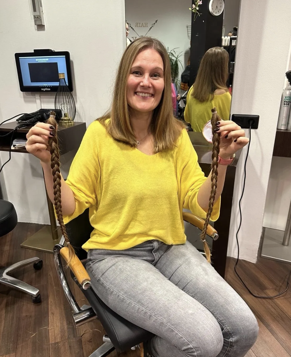 Hair Donation Person